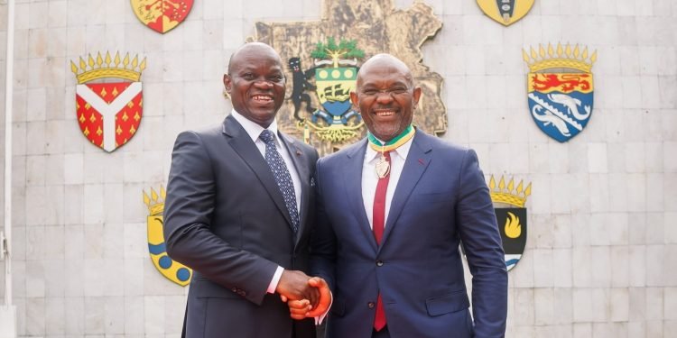 Gabonese leader elevates Tony Elumelu to nation’s Hall of Fame