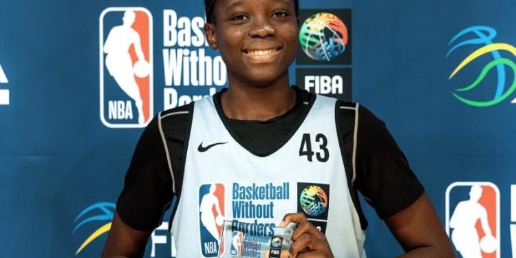 Cameroonian sensation grabs MIP award at 2025 Basketball Without Borders Africa Camp