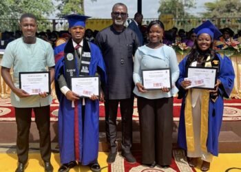UBCAA makes history by honouring academic excellence among University of Buea choir graduates