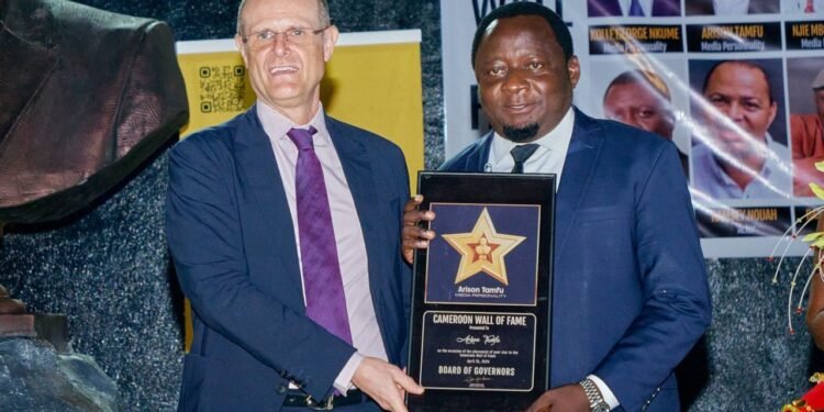 Multi-award-winning journalist, Arison Tamfu inducted into Cameroon Wall of Fame