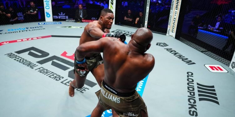 Cameroon’s Maxwell Nana targets PFL heavyweight elite after Karl Williams win