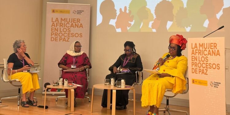 Cameroonian peacebuilder Esther Omam showcases women’s role in mediation at global conference