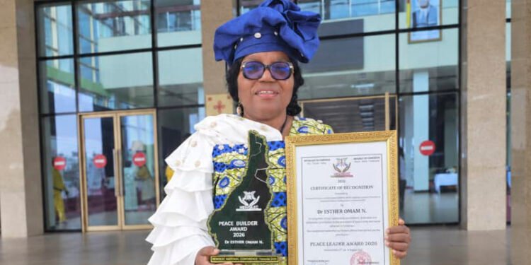 NEWOLEC honours Esther Omam with yet another Peace Award