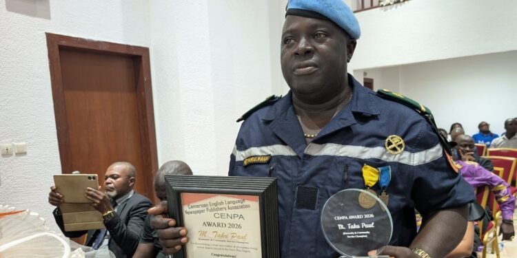 CENPA honours Bamenda Army Rescue chief Taku Paul for community service